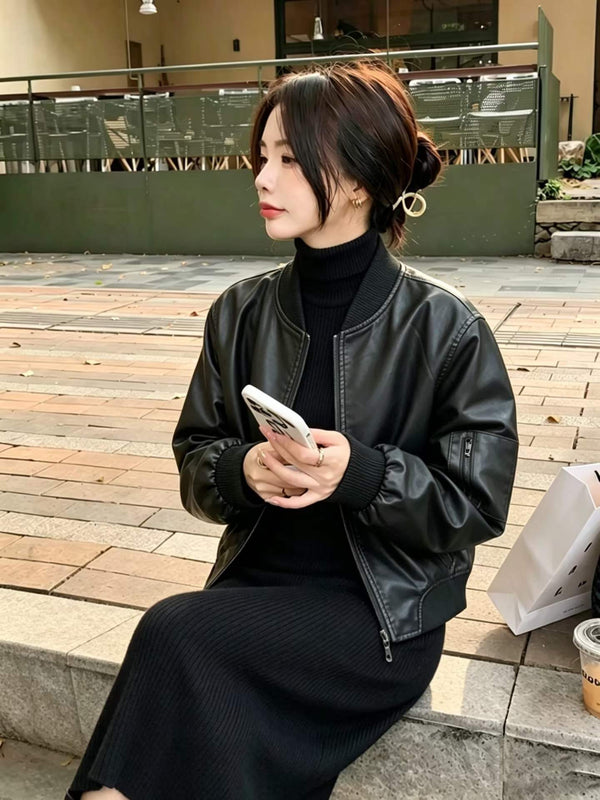 How to Choose Women’s Faux Leather Bomber Jacket Stock Lots That Actually Feel Easy to Resell?