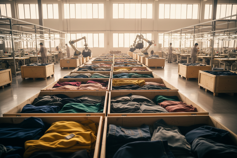 Where does this clothing actually come from?From Factory Excess to Your Shelves The Lifecycle of a Garment at ApparelLots