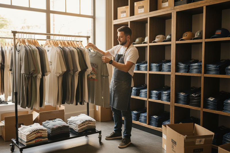 How to Buy Summer T-Shirts Without Getting Stuck With Dead Stock.Seasonal Overstock Buying for Men’s Basics