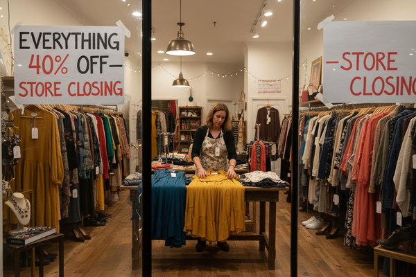 From Racks to Recovery: A Complete Guide to Liquidating Your Clothing Business