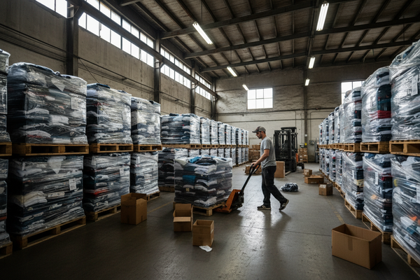 How are people acquiring bulk amounts of big name clothing items? I see lots of Anthro/free people brand