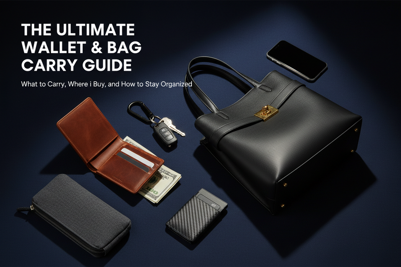 The Ultimate Wallet & Bag Carry Guide: What to Carry, Where to Buy, and How to Stay Organized