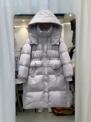 75pcs Wholesale Lightweight Down Buffer Jackets - 5-Color Pastel & Neutral Mix (Pink, Purple, Khaki, Rice White, Black) - Everyday Versatile Winter Coats - Small/Medium Reseller Lot