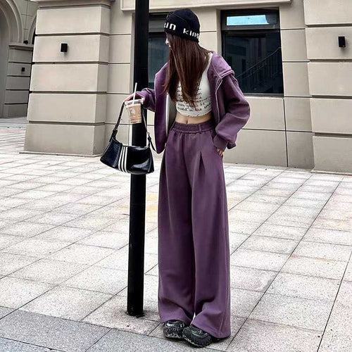 1100 Sets Wholesale Athleisure Sweatsuits - 3-Color Essential Tracksuit Bundle - Premium French Terry/Fleece - US Sizing S-XL - Bulk Liquidation Pallet