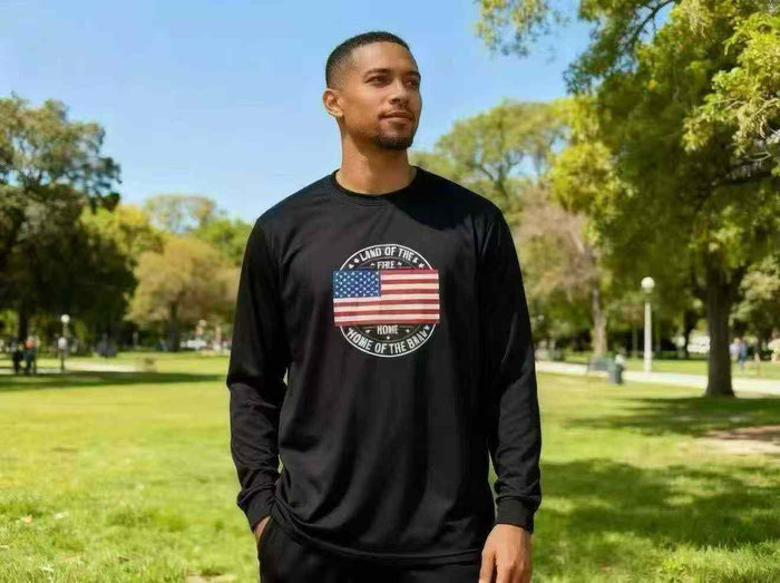 320,000pcs Wholesale Men's Essential Long Sleeve Tops - Single Color Bulk Buy-out - US Size Medium Standard Fit - Massive Inventory Liquidation - Premium Basics Lot