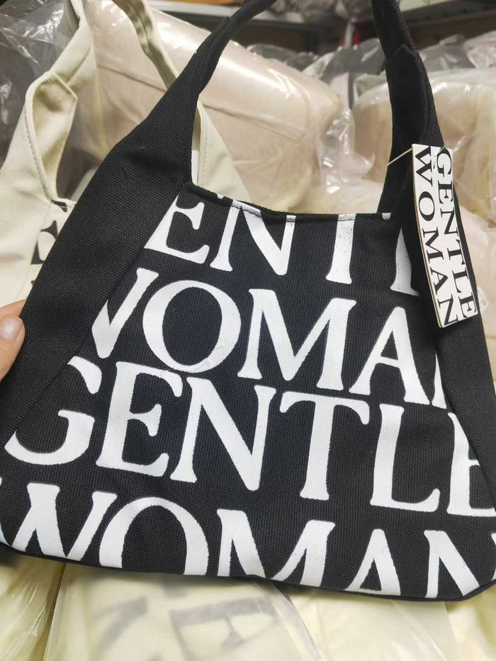 390pcs Wholesale Aesthetic Canvas Tote Bags with Inner Pockets & Zipper - 2-Color Minimalist Eco-Bag Lot - $1.50 Bulk Liquidation - Durable Daily Carryall Stock