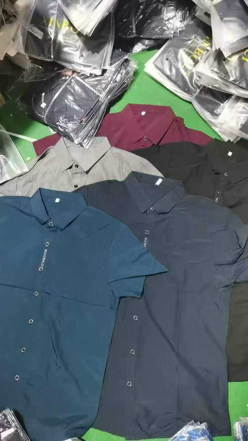 12,000pcs Men's Ice-Cool Summer T-Shirt Bulk Lot – Factory Overstock Liquidation