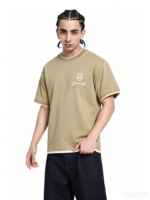 500pcs Bulk Essential Aesthetic T-Shirts - Premium 100% Cotton Feel - Liquidation Price - Oversized Streetwear Basic Tees for Resellers