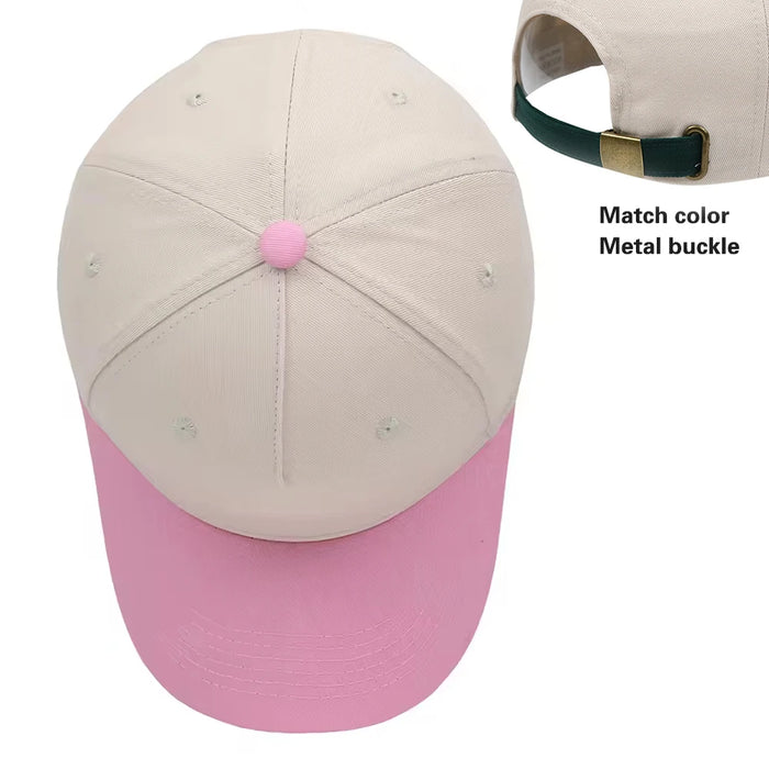 100 Cotton Canvas 3D Embroidery 5 Panel Caps | OEM Custom Hats