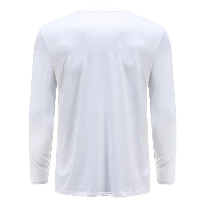 175gsm Polyester Spandex Sublimation Long Sleeve Performance Fishing Shirts Hot Design Dry Men Apparel