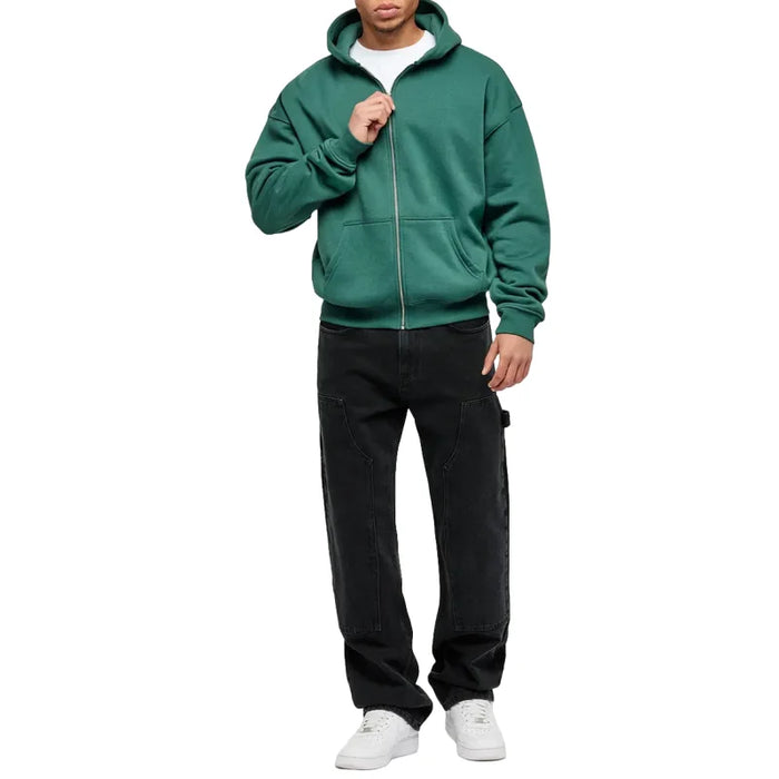 450gsm French Terry Heavyweight Zip Up Hoodie | Custom Blanks
