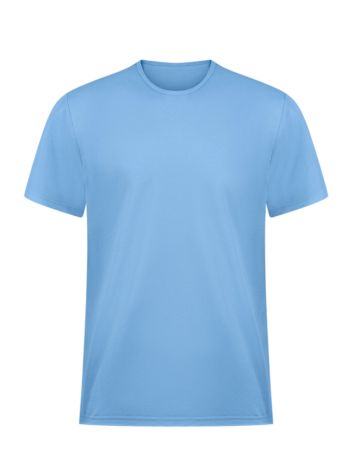 Cotton Plain-Knit Regular-Fit T-Shirt