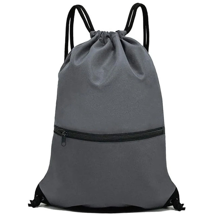 Polyester Custom Printed Drawstring Backpack Bag