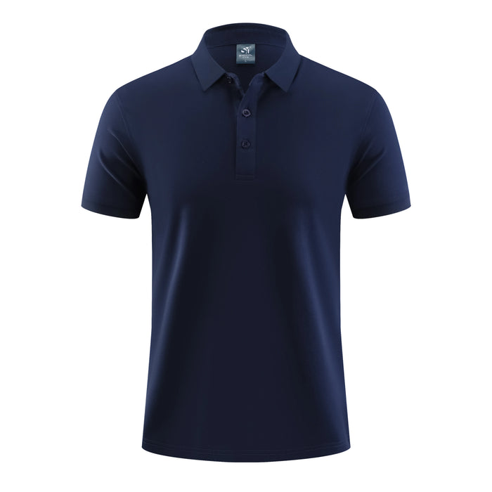 OEM Factory Supply Custom Logo Polyester Piqué Knit Custom Printed Polo Shirt