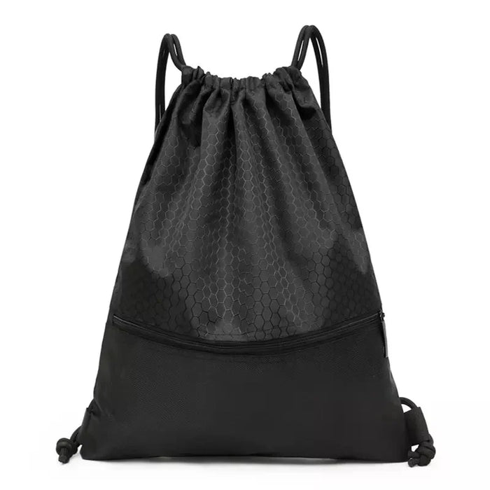 420D Polyester Woven Drawstring Backpack