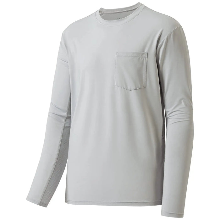 Custom UPF 50+ Long Sleeve Fishing Shirt | Nylon-Cotton Quick-Dry UV Sun Protection Clothing
