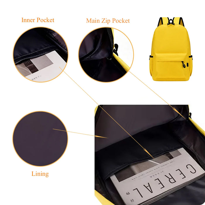 Polyester Coated Student Backpack