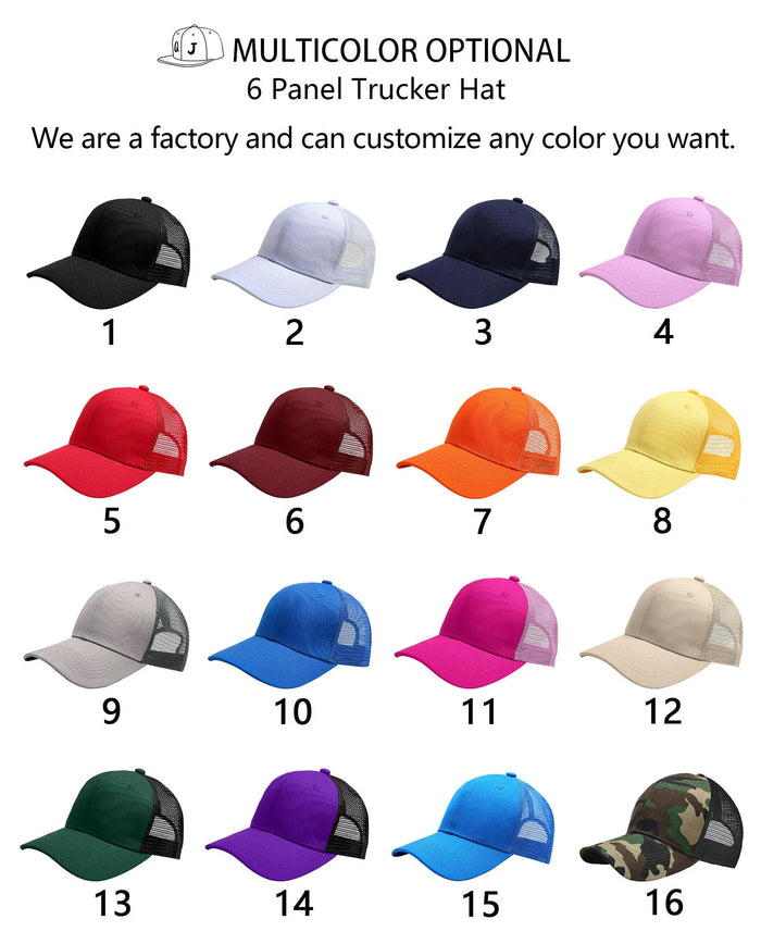 100% Polyester Mesh 3D Embroidery Sports Cap | OEM Custom Trucker Hat with Logo