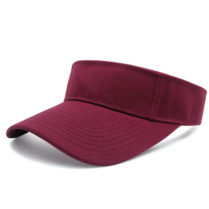 Wholesale Customized 100% Polyester Outdoor Visor | Custom Bulk Sun Hats