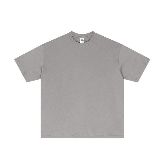 240GSM Blank Oversized Short Sleeve T-Shirt | Wholesale Custom Logo Men's Streetwear