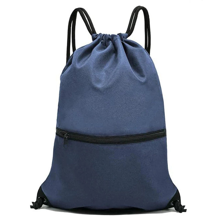 Polyester Custom Printed Drawstring Backpack Bag
