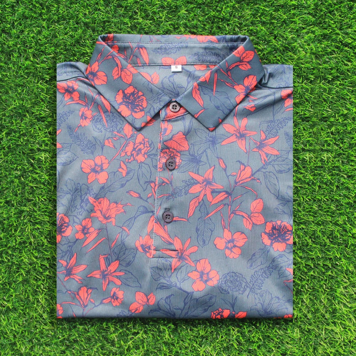 High Fit Polyester Spandex 180 GSM Custom Embroidery Logo Shirts