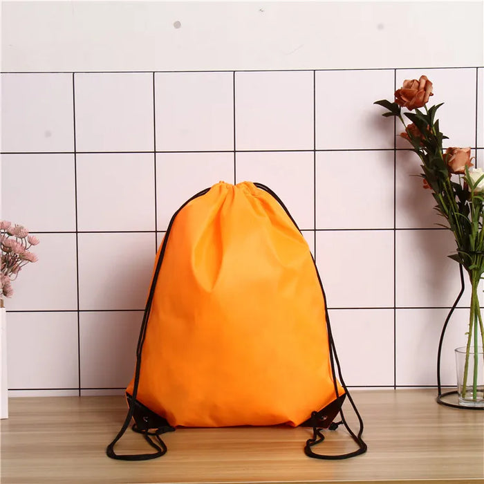 Nylon Sublimation Waterproof Drawstring Bag