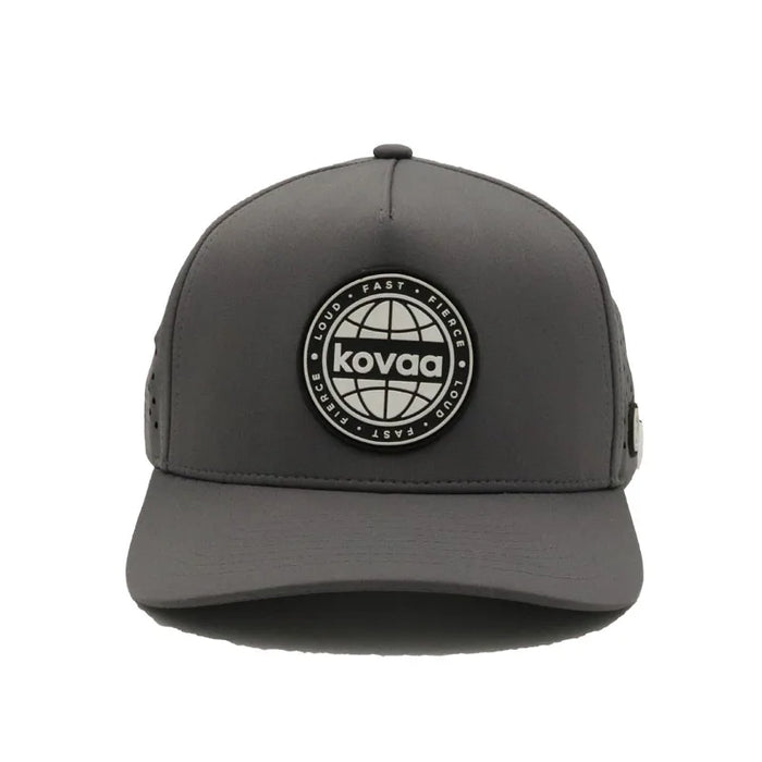 Wholesale Custom Structured Waterproof Laser Cut Hole Perforated Curved Brim 5 Panel Sport Baseball Hat for Outdoor Cycling