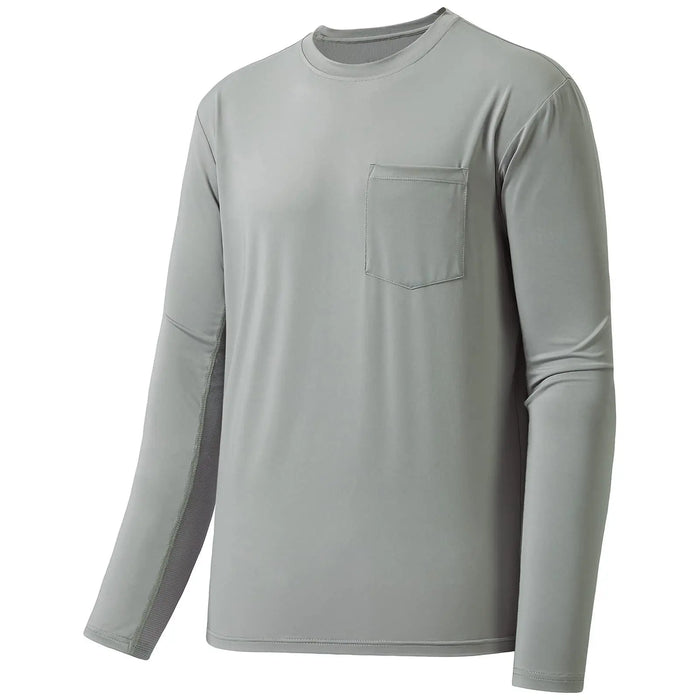 Custom UPF 50+ Long Sleeve Fishing Shirt | Nylon-Cotton Quick-Dry UV Sun Protection Clothing