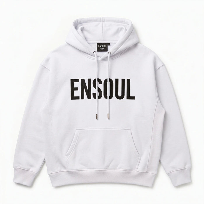 400gsm French Terry Custom Embroidery Pullover Blanks | Heavyweight Streetwear Hoodie