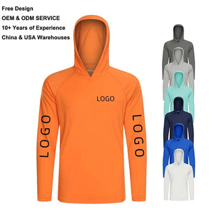 145g Knitted 100% Polyester Long Sleeve Fishing Shirt Men Rash Guard