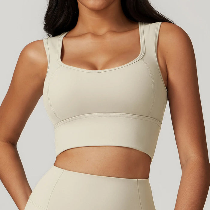 Nylon Spandex Interlock Knit Four-Way Stretch 5-Piece Fitness Workout Set