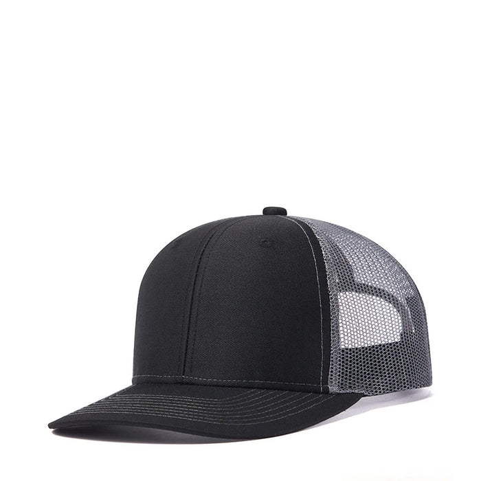 Bulk Cotton Mesh Customized Embroidery Patch Trucker Hats for Custom Gym Apparel