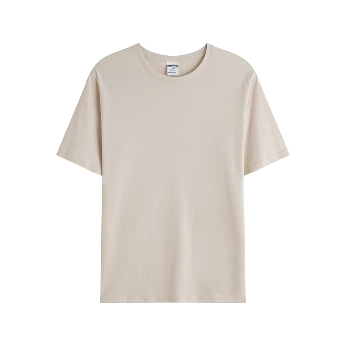 Oem Service Custom 190 Gram Cotton Blank Neck OEM Apparel Shirt Women Summer Breathable Blank Custom T-shirts