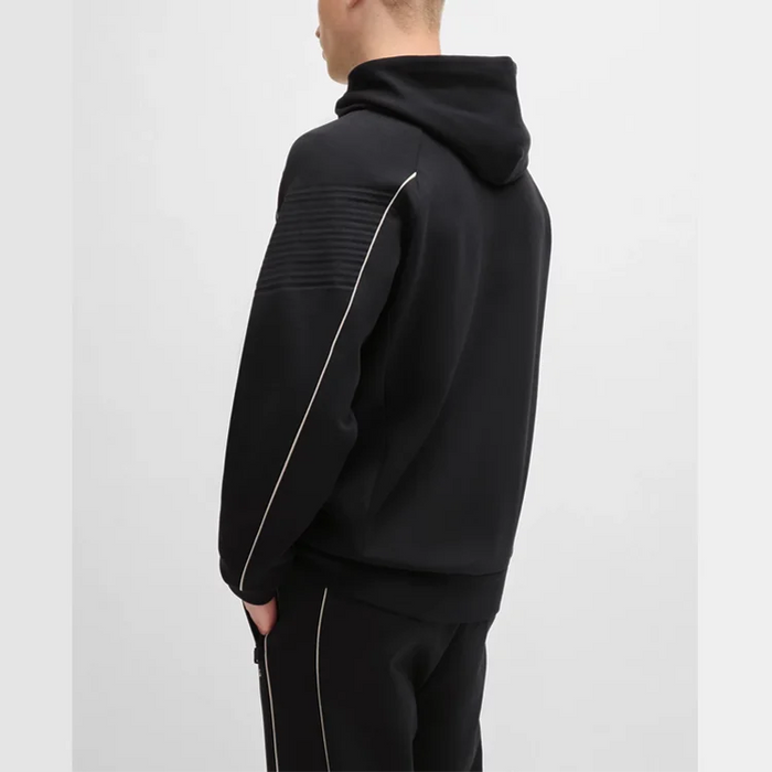 Tech Fleece Interlock Knit Drawstring Hooded Sweatshirt