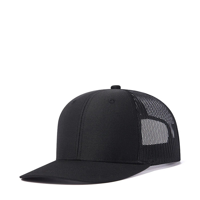 Bulk Cotton Mesh Customized Embroidery Patch Trucker Hats for Custom Gym Apparel