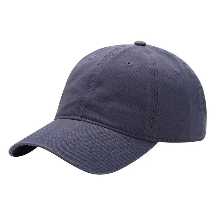 Custom Unstructured 6 Panel Plain Cotton Baseball Cap