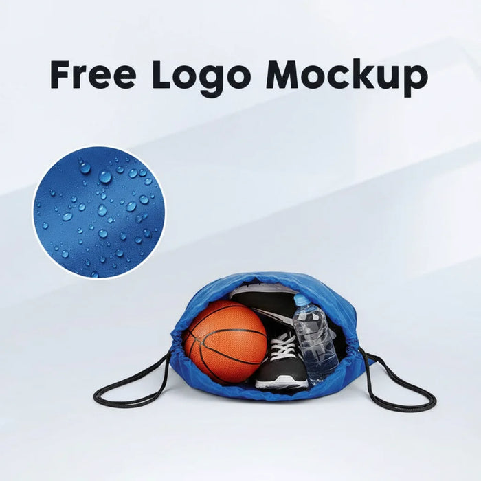 Nylon Sublimation Waterproof Drawstring Bag