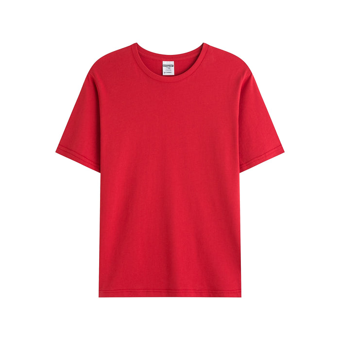 Oem Service Custom 190 Gram Cotton Blank Neck OEM Apparel Shirt Women Summer Breathable Blank Custom T-shirts