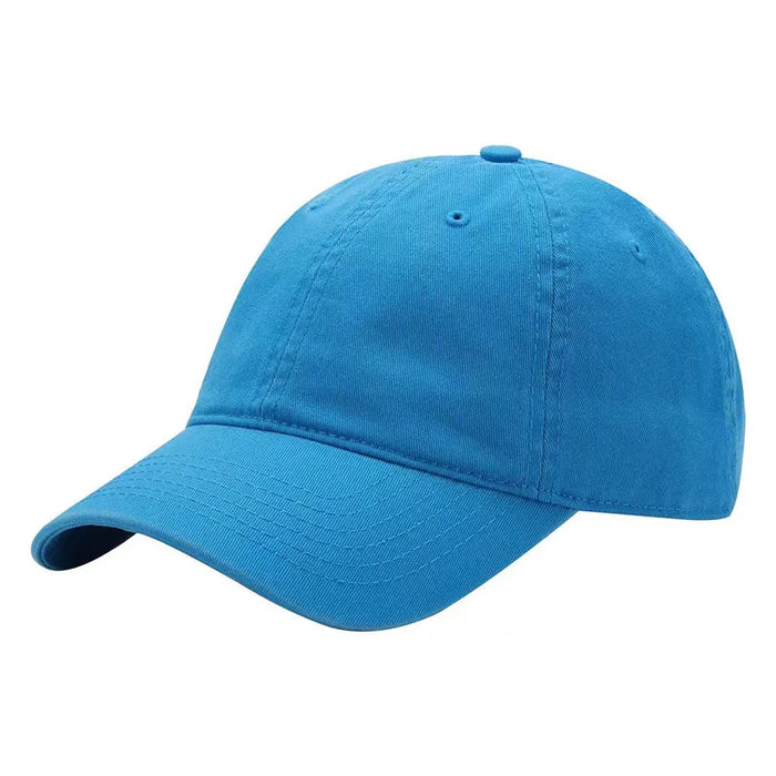 Custom Unstructured 6 Panel Plain Cotton Baseball Cap