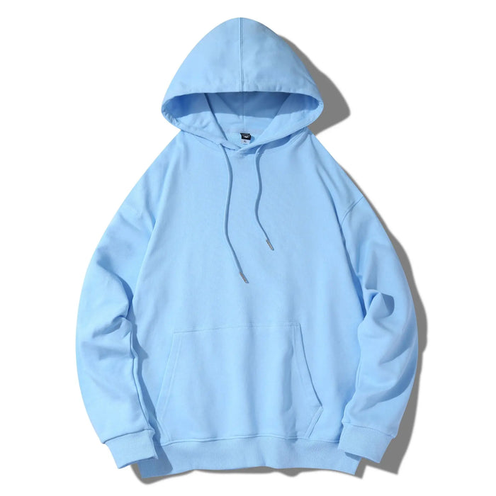 100% Cotton 350gsm Knit Pullover Hoodie