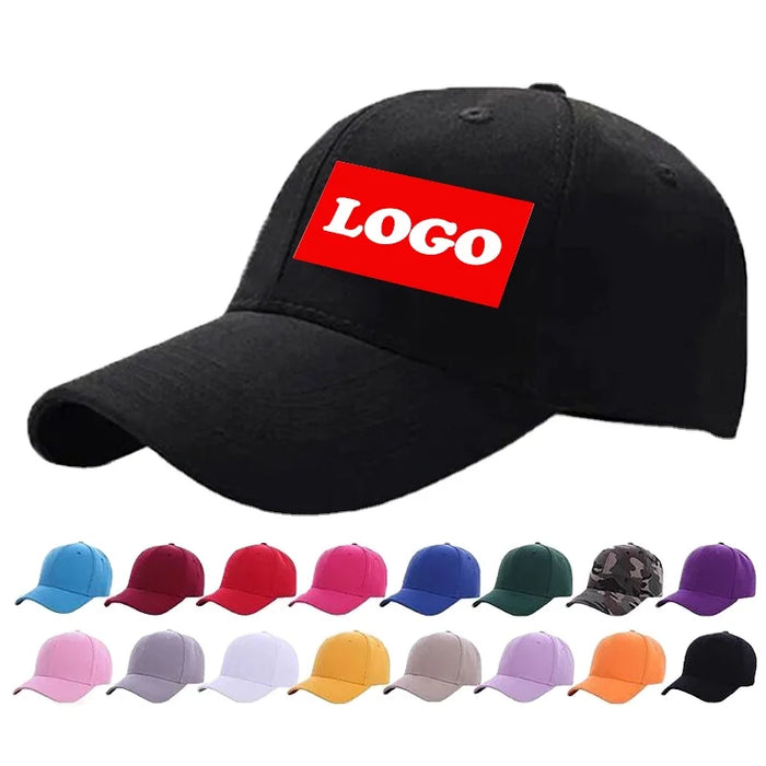 Cotton Embroidery Unisex Ball Cap | Wholesale Custom Logo Baseball Hat