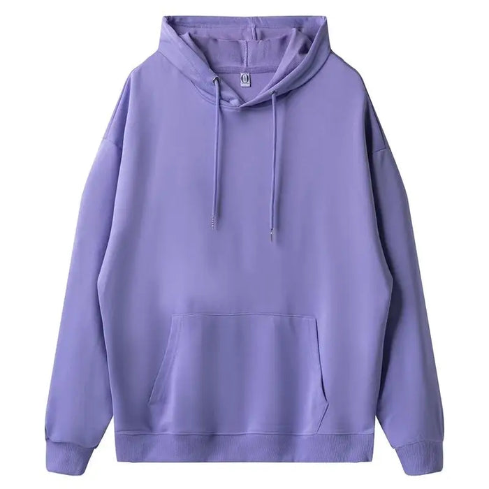 Cotton Polyester Heavyweight Fleece Pullover Hoodie