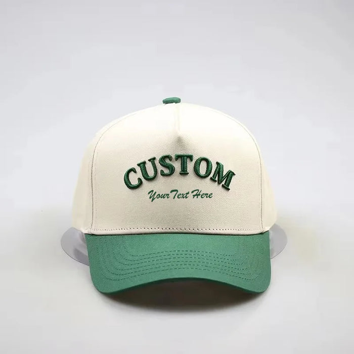 Wholesale 100% Cotton 3D Embroidery 5 Panels Custom Trucker Hats for Tech Startup Swag Kits