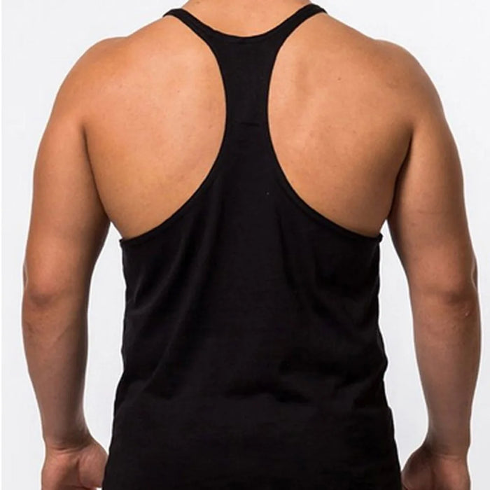180 Grams Spandex Cotton Knitted Embroidery Tank Top | Custom Gym Bodybuilding Sports Singlet