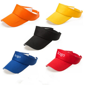 Cotton 3D Embroidered Sports Sun Visors Cap | Custom Hat