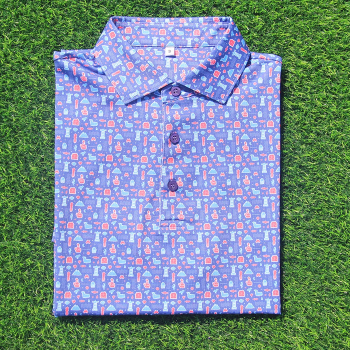 High Fit Polyester Spandex 180 GSM Custom Embroidery Logo Shirts