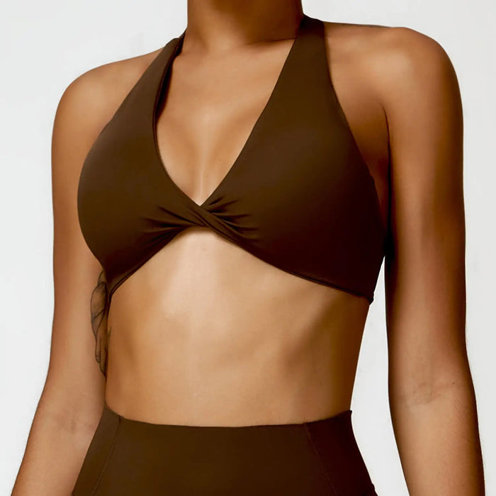 Nylon Spandex Blend Seamless Knit Workout Set