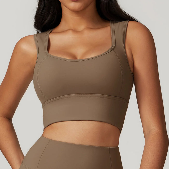 Nylon Spandex Interlock Knit Four-Way Stretch 5-Piece Fitness Workout Set