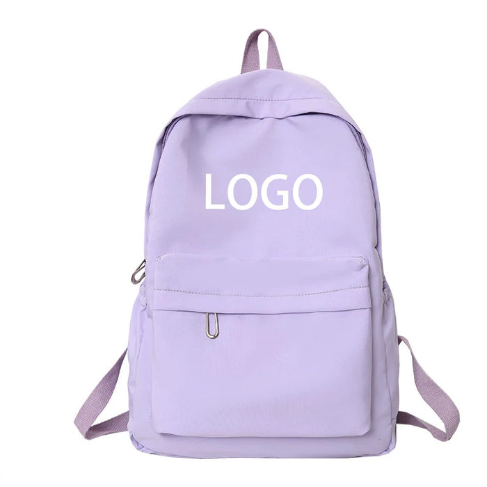 Polyester Woven Multi-Pocket College Backpack